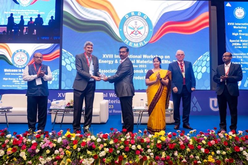 2023 Excellence award to Topse by DRDO